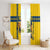 Custom Sweden Ice Hockey Window Curtain Go Tre Kronor