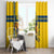 Custom Sweden Ice Hockey Window Curtain Go Tre Kronor