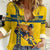 Custom Sweden Ice Hockey Women Casual Shirt Go Tre Kronor