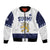 Custom Finland Ice Hockey Bomber Jacket Go Suomi Go