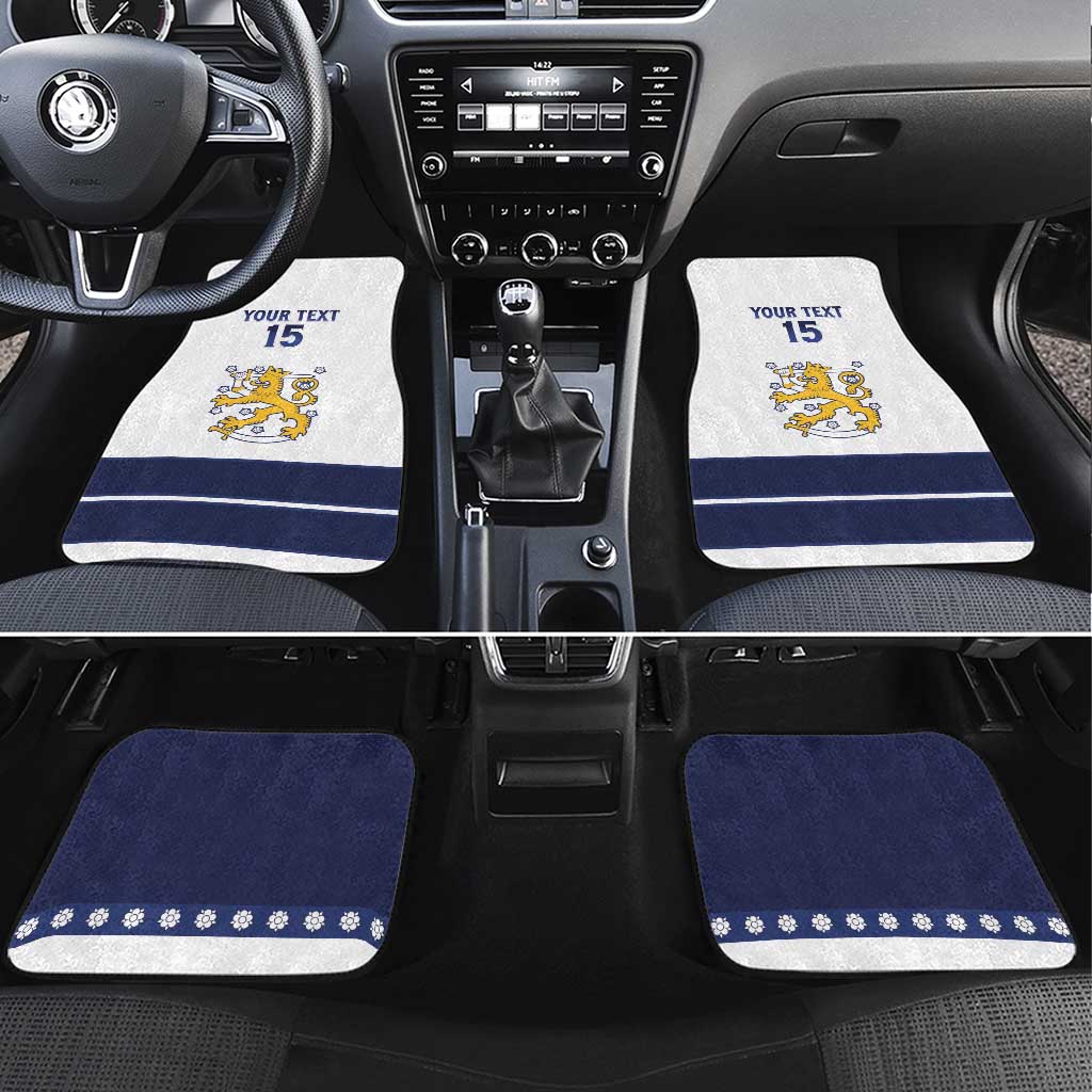 Finland Ice Hockey Car Mats Go Suomi Go