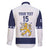 Custom Finland Ice Hockey Family Matching Long Sleeve Bodycon Dress and Hawaiian Shirt Go Suomi Go