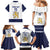 Custom Finland Ice Hockey Family Matching Mermaid Dress and Hawaiian Shirt Go Suomi Go