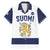 Custom Finland Ice Hockey Family Matching Mermaid Dress and Hawaiian Shirt Go Suomi Go