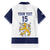 Custom Finland Ice Hockey Family Matching Off The Shoulder Long Sleeve Dress and Hawaiian Shirt Go Suomi Go