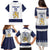 Custom Finland Ice Hockey Family Matching Puletasi and Hawaiian Shirt Go Suomi Go