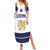 Custom Finland Ice Hockey Family Matching Summer Maxi Dress and Hawaiian Shirt Go Suomi Go