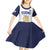 Custom Finland Ice Hockey Kid Short Sleeve Dress Go Suomi Go