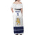 Custom Finland Ice Hockey Off Shoulder Maxi Dress Go Suomi Go