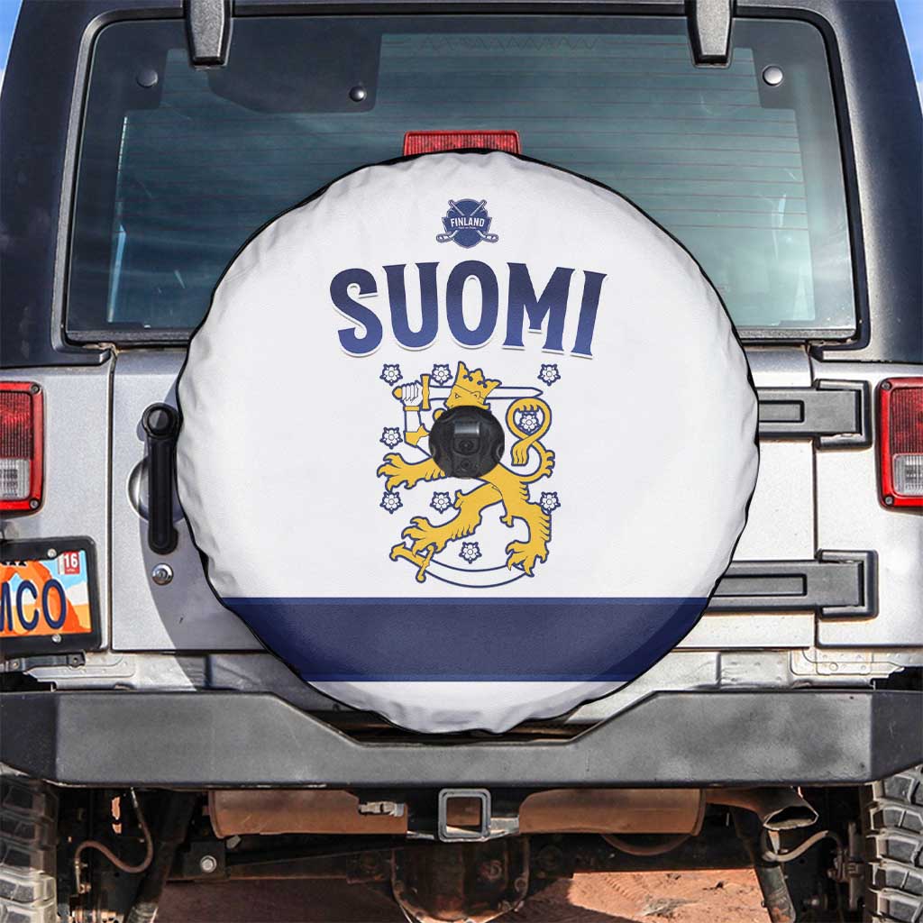 Finland Ice Hockey Spare Tire Cover Go Suomi Go