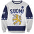 Custom Finland Ice Hockey Sweatshirt Go Suomi Go