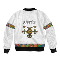 Ethiopia Saba Kemis Bomber Jacket Habesha Style LT15