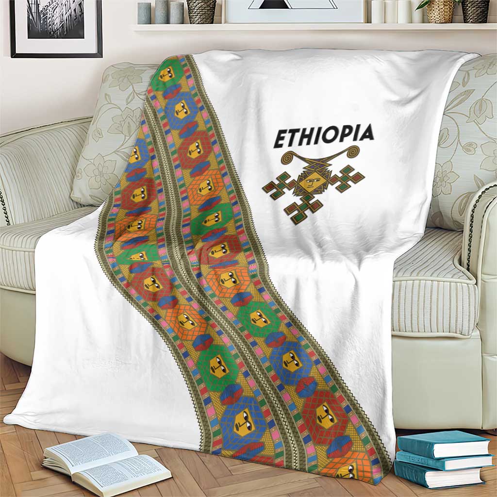 Ethiopia Saba Kemis Blanket Sash Style