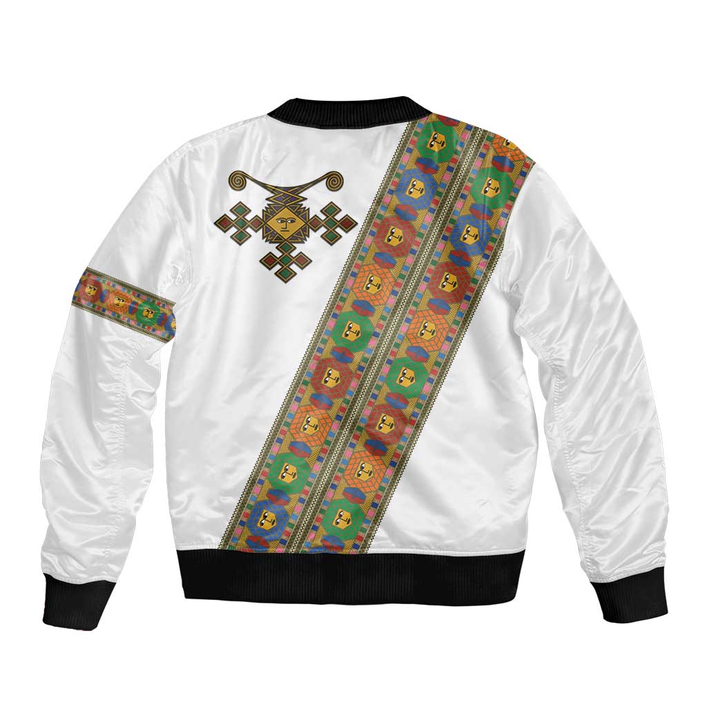 Ethiopia Saba Kemis Bomber Jacket Sash Style
