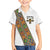 Ethiopia Saba Kemis Family Matching Off Shoulder Maxi Dress and Hawaiian Shirt Sash Style