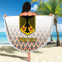 Custom Germany Hockey Beach Blanket Go Trager der Adler