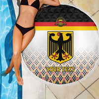 Custom Germany Hockey Beach Blanket Go Trager der Adler
