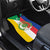 Comoros Car Mats Coat Of Arms Flag Style