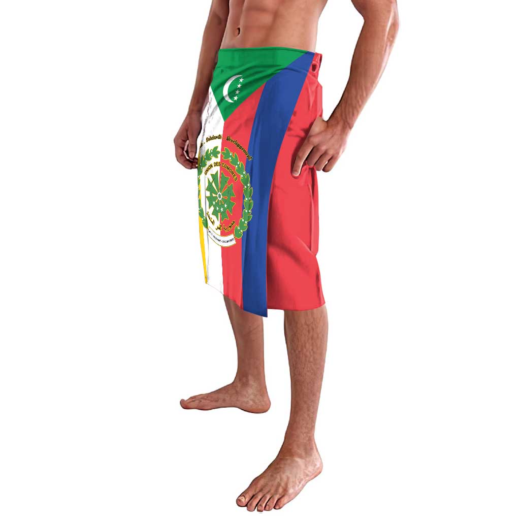 Comoros Lavalava Coat Of Arms Flag Style