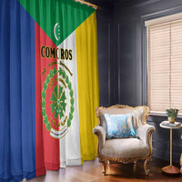 Comoros Window Curtain Coat Of Arms Flag Style