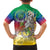 Comoros Mongoose Lemur Hawaiian Shirt Coat Of Arms With Ylang Ylang