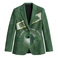 Personalized African Union Day Blazer Emblem With Kente Pattern - Wonder Print Shop