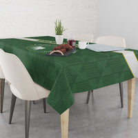African Union Day Tablecloth Emblem With Kente Pattern - Wonder Print Shop
