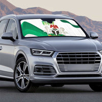 Nigeria Independence Day Auto Sun Shade Unity and Faith Peace and Progress - Wonder Print Shop
