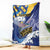 Personalised Barbados Independence Day Blanket Flying Fish Flag Pattern