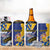 Personalised Barbados Independence Day 4 in 1 Can Cooler Tumbler Flying Fish Flag Pattern - Wonder Print Shop