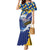 Personalised Barbados Independence Day Mermaid Dress Flying Fish Flag Pattern - Wonder Print Shop