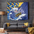 Personalised Barbados Independence Day Tapestry Flying Fish Flag Pattern - Wonder Print Shop