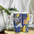 Personalised Barbados Independence Day Tumbler With Handle Flying Fish Flag Pattern - Wonder Print Shop