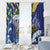 Personalised Barbados Independence Day Window Curtain Flying Fish Flag Pattern - Wonder Print Shop