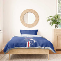 Cape Verde Football Bedding Set Go Champions Blue Sharks - Wonder Print Shop