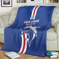 Cape Verde Football Blanket Go Champions Blue Sharks - Wonder Print Shop