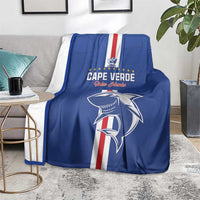 Cape Verde Football Blanket Go Champions Blue Sharks - Wonder Print Shop