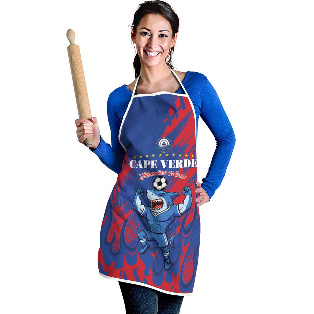 Cape Verde Football Apron One Team One Victory - Wonder Print Shop