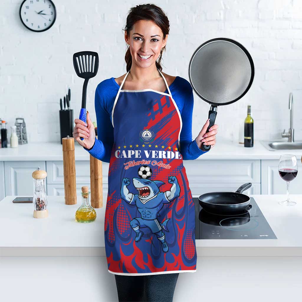 Cape Verde Football Apron One Team One Victory - Wonder Print Shop