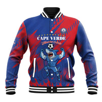 Custom Cape Verde Football Baseball Jacket One Team One Victory - Wonder Print Shop