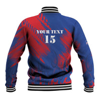 Custom Cape Verde Football Baseball Jacket One Team One Victory - Wonder Print Shop
