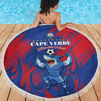 Cape Verde Football Beach Blanket One Team One Victory - Wonder Print Shop
