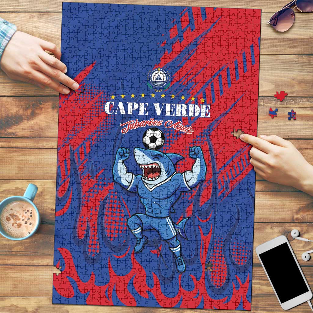 Cape Verde Football Puzzle One Team One Victory - Wonder Print Shop