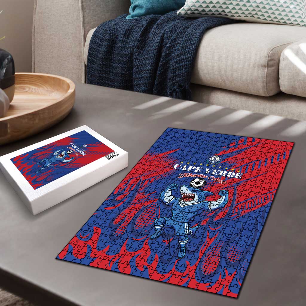 Cape Verde Football Puzzle One Team One Victory - Wonder Print Shop