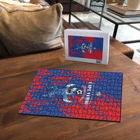 Cape Verde Football Puzzle One Team One Victory - Wonder Print Shop