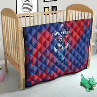 Cape Verde Football Quilt One Team One Victory - Wonder Print Shop