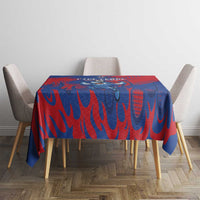 Cape Verde Football Tablecloth One Team One Victory - Wonder Print Shop