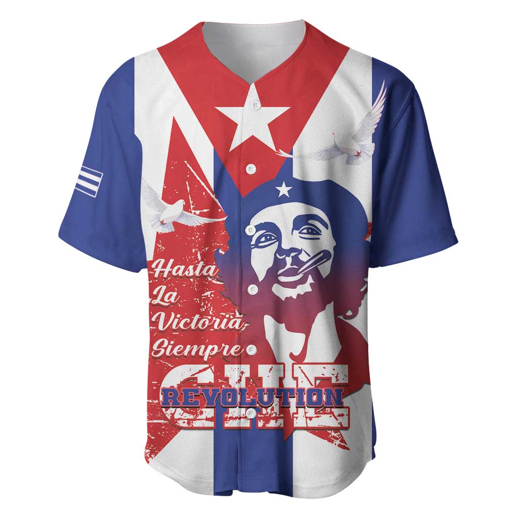 Cuba Liberation Day Baseball Jersey Che Guevara Revolution - Wonder Print Shop