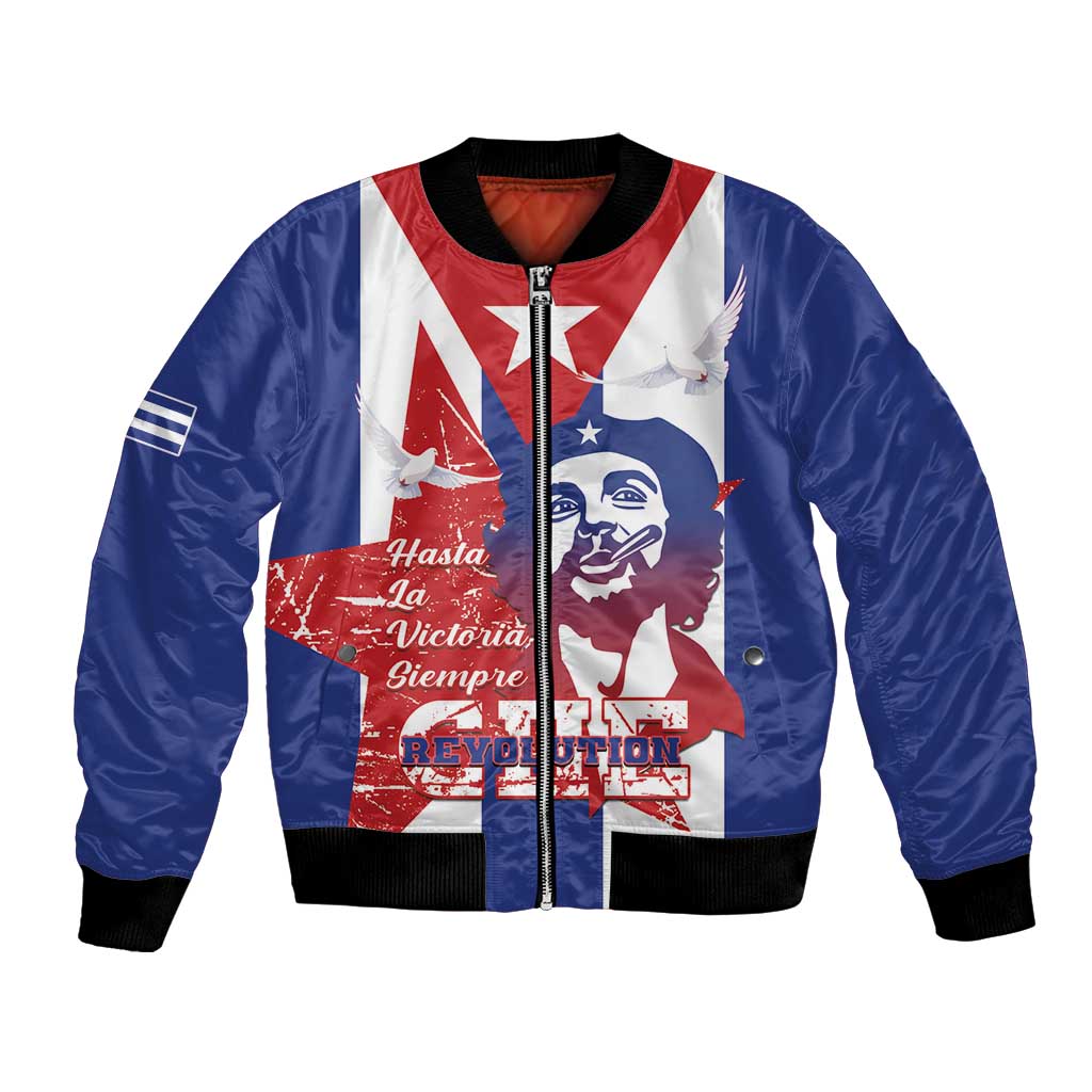 Cuba Liberation Day Bomber Jacket Che Guevara Revolution - Wonder Print Shop