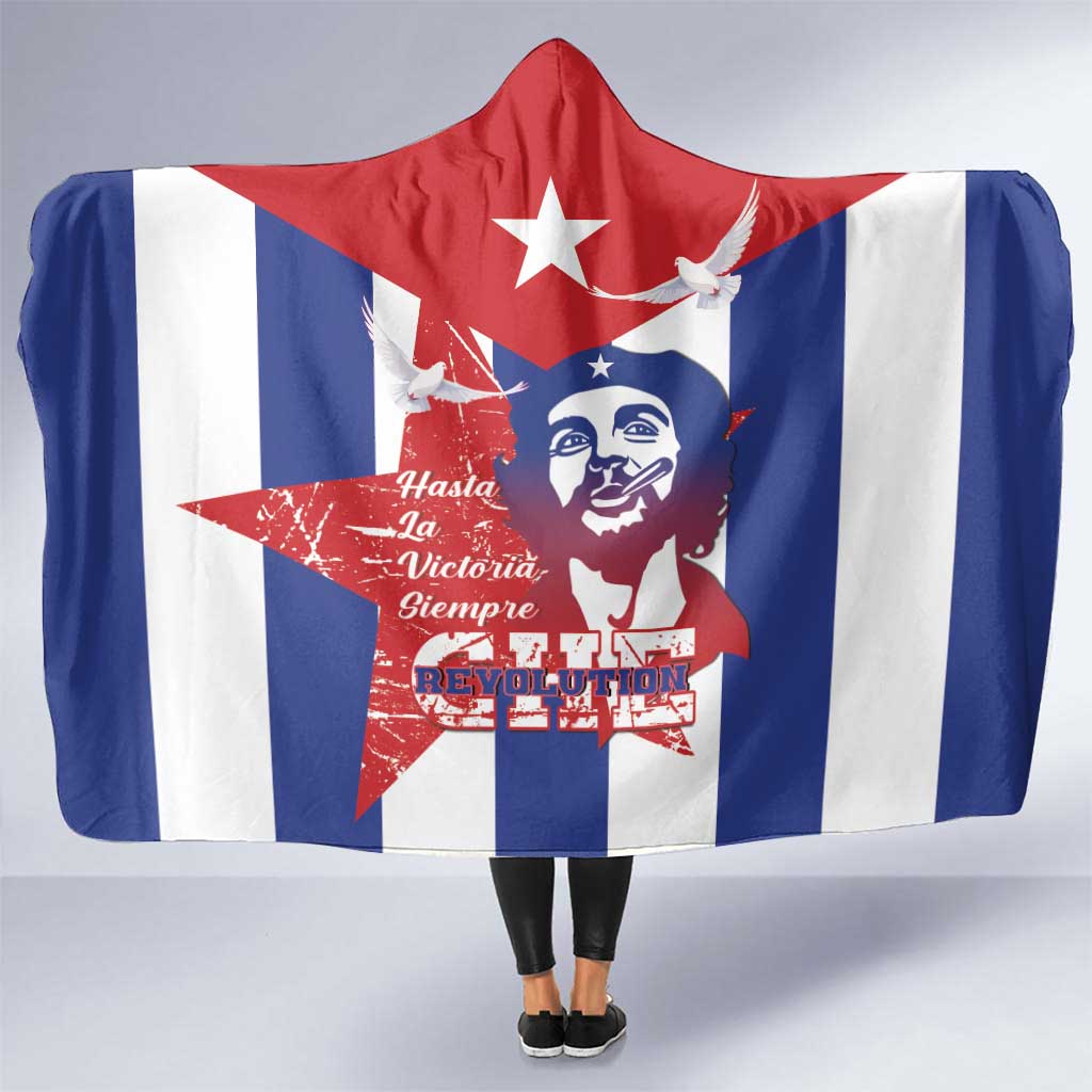 Cuba Liberation Day Hooded Blanket Che Guevara Revolution